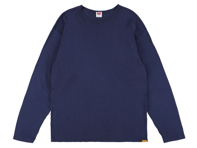 通販 アメカジ 札幌 スタンダードリブ クルー ロングスリーブ Tシャツ