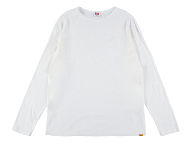 Standard California 長袖Tシャツ ホワイトＬ 通販 アメカジ 札幌 スタンダードリブ クルー ロングスリーブ T