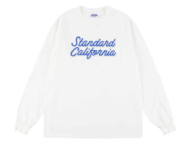 Standard California スタジアム ロゴ ロングスリーブTee STANDARD CALIFORNIA スタンダードカリフォルニア SD