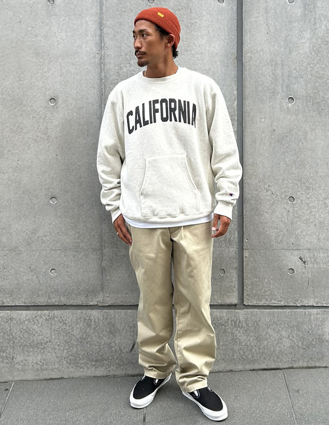 スタンダードカリフォルニア　チャンピオン　リバースウィーブ　L Champion For SD Exclusive R.W Crew Sweat delivery!! ｜ STANDARD