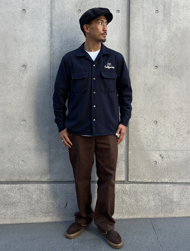 通販 アメカジ 札幌 スタンダードカリフォルニア ウールシャツ