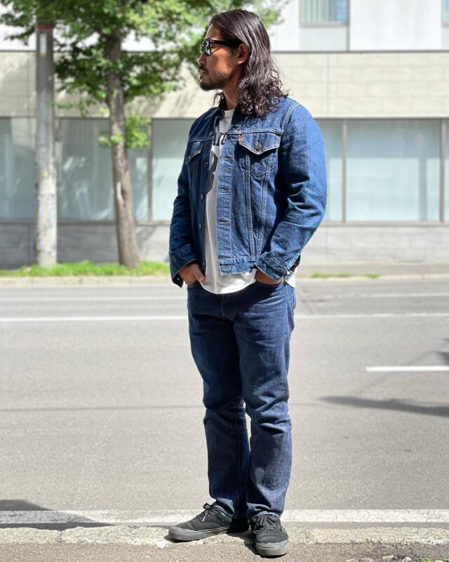 送料無料 通販 アメカジ 札幌 別注 557 DENIM JACKET（3rd MODEL） ONE