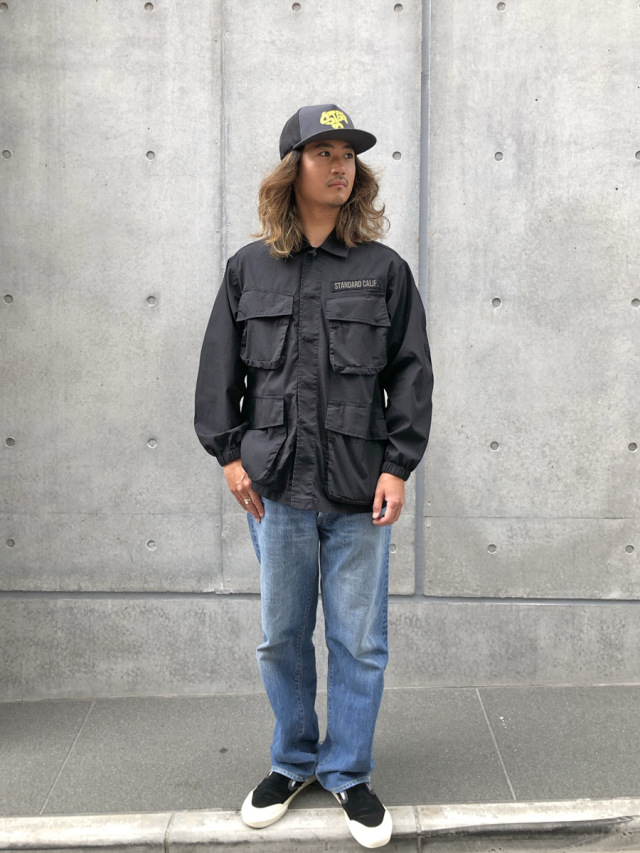 【送料無料】STANDARD CALIFORNIA COOLMAX STRETCH RIPSTOP JUNGLE FATIGUE JACKET  OLIVE