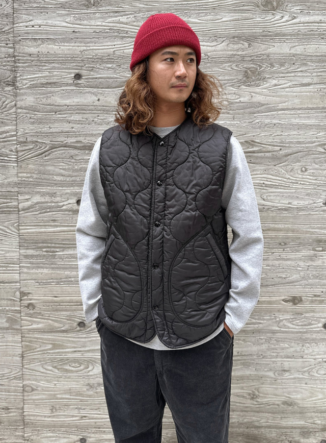 【送料無料】STANDARD CALIFORNIA REVERSIBLE ARMY VEST OLIVE