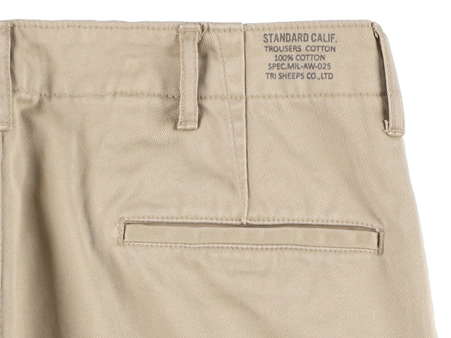 通販 アメカジ 札幌 スタンダードカリフォルニア ミリタリー チノパン
