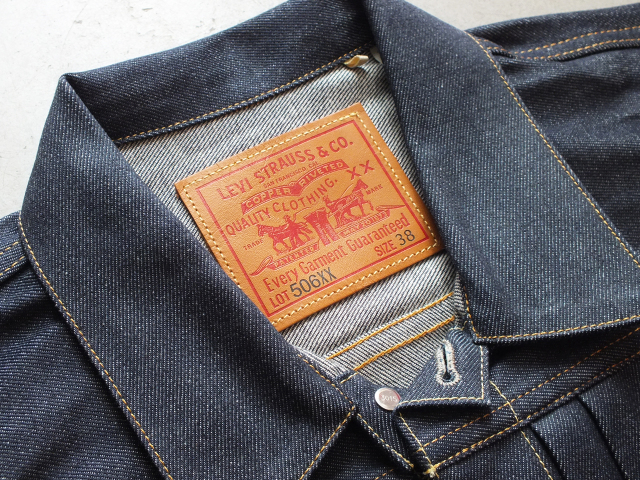 【送料無料】LVC LEVI'S VINTAGE CLOTHING 506XX DENIM JACKET 1936MODEL ORGANIC RIGID