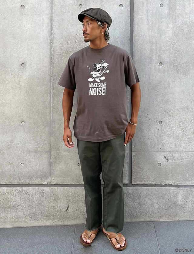 L 新品 スタンダードカリフォルニア ノイズ ディズニー ミッキー tシャツ Disney / Standard California Make Some Noise T delivery