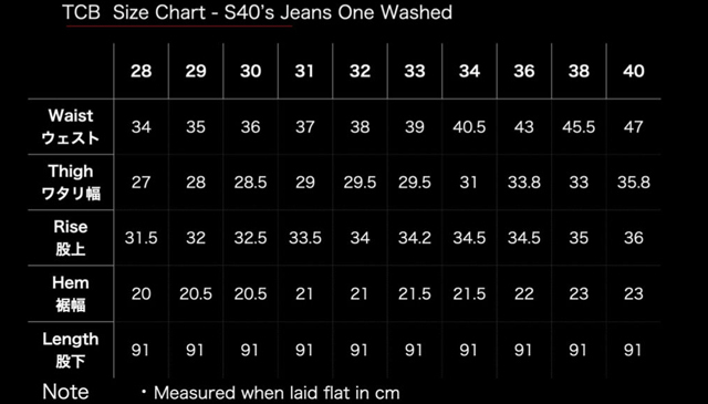 通販 アメカジ 札幌 TCB S40's Jeans WW2 大戦モデル TCBジーンズ