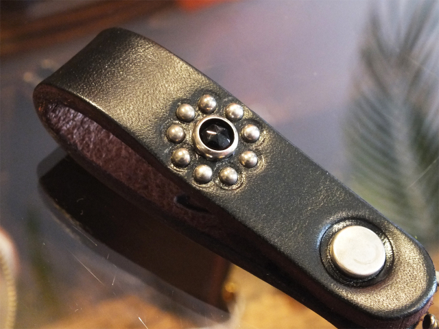 送料無料】通販 札幌 ウォレットチェーン フラワー ターコイズ